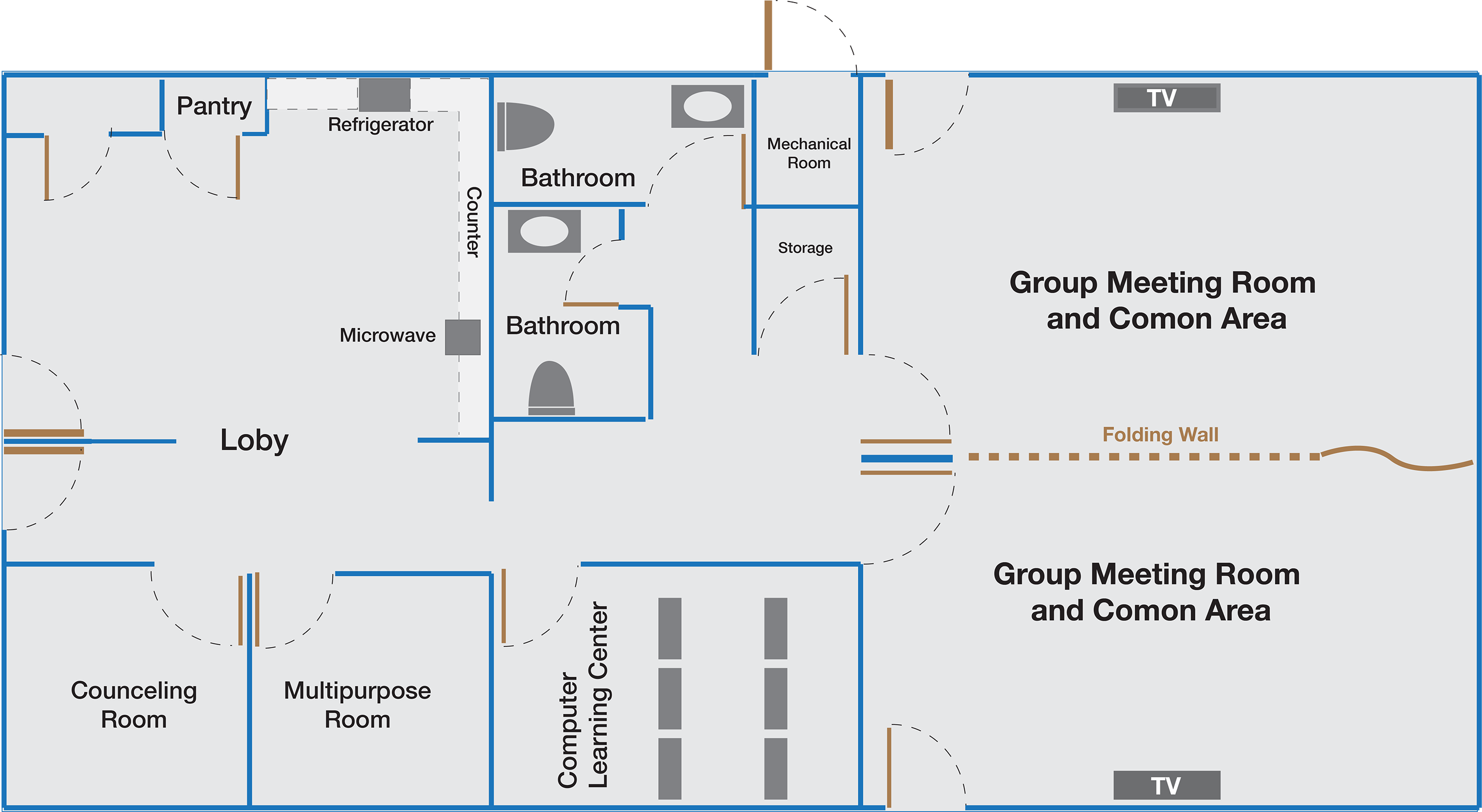 Community Center Floorplan